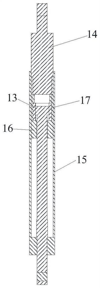 Composite energy consumption system with displacement secondary amplification and triggering self-resetting functions