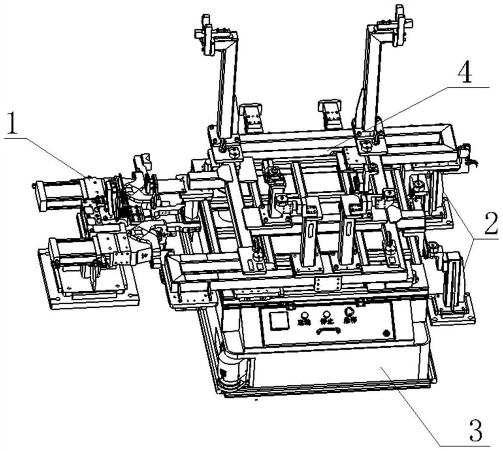 Welding positioning equipment based on AGV transmission