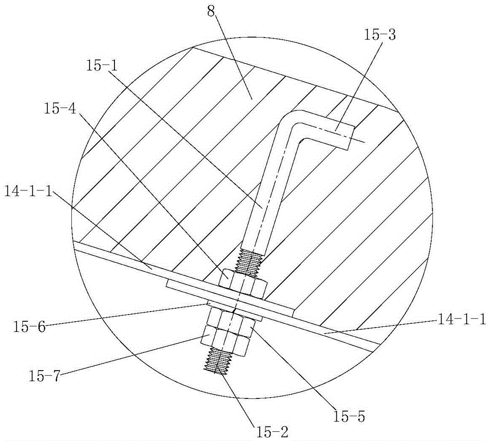 Masonry arch bridge reinforced structure and construction method thereof