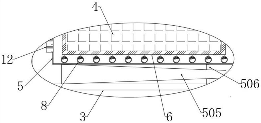 High-thrust axial flow pump motor with efficient cooling function