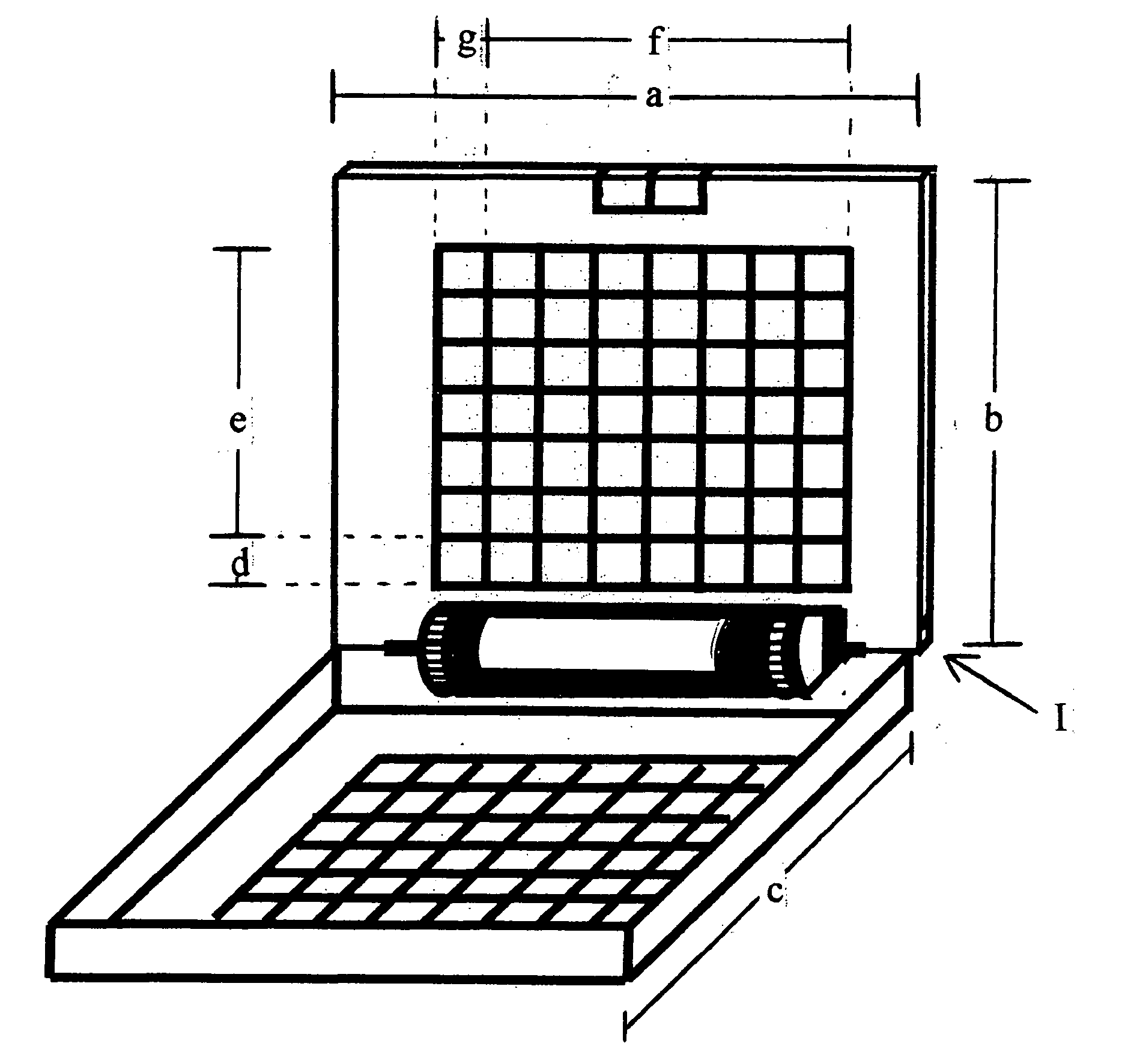 Closable-type electronic game grid box with digital display for strategic word pattern engagement