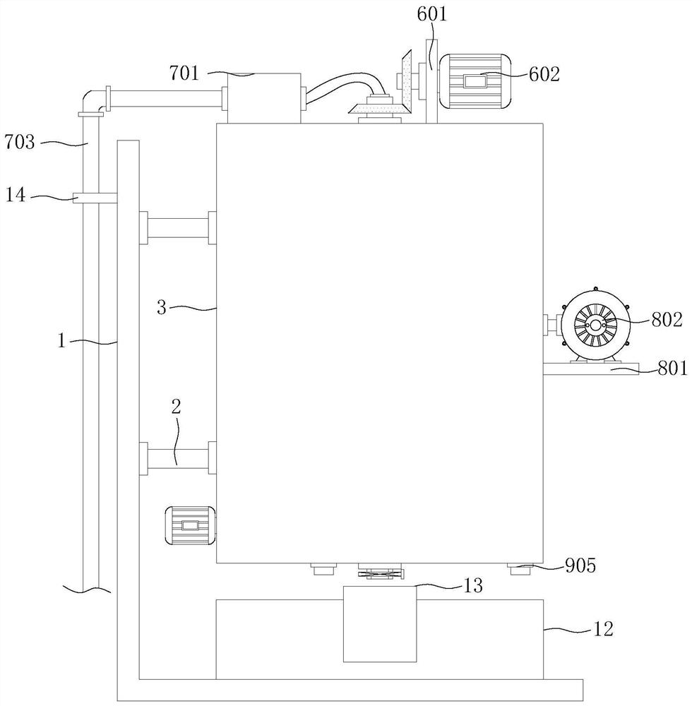 An intelligent separation device for rice grains and roughness for refined rice processing