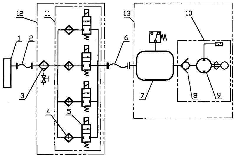 Vacuum exhaust system for die casting