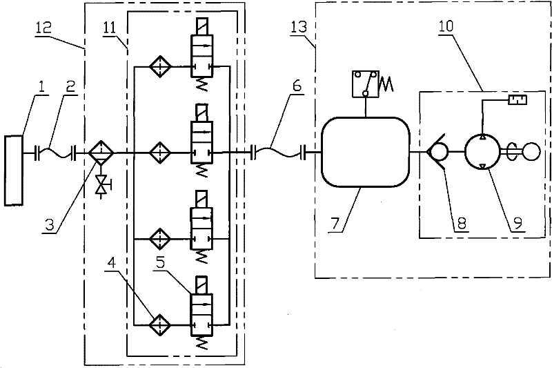 Vacuum exhaust system for die casting