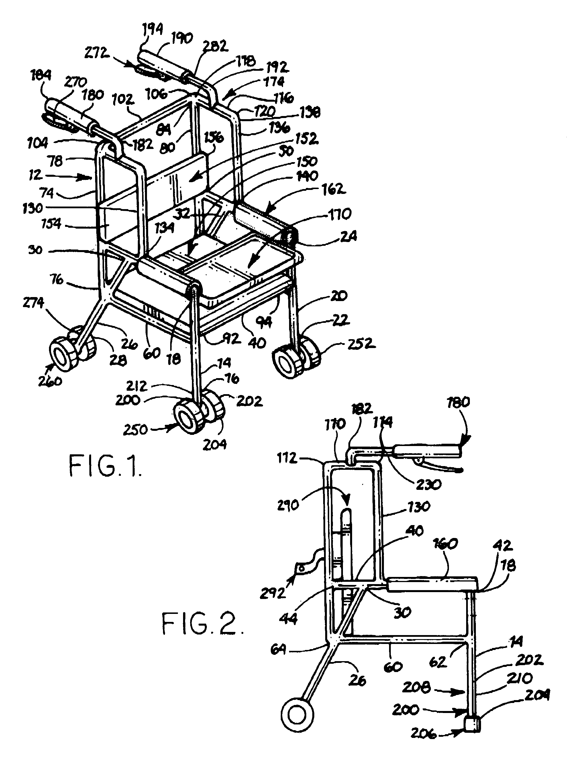 Combined wheelchair, walker, and sitting chair