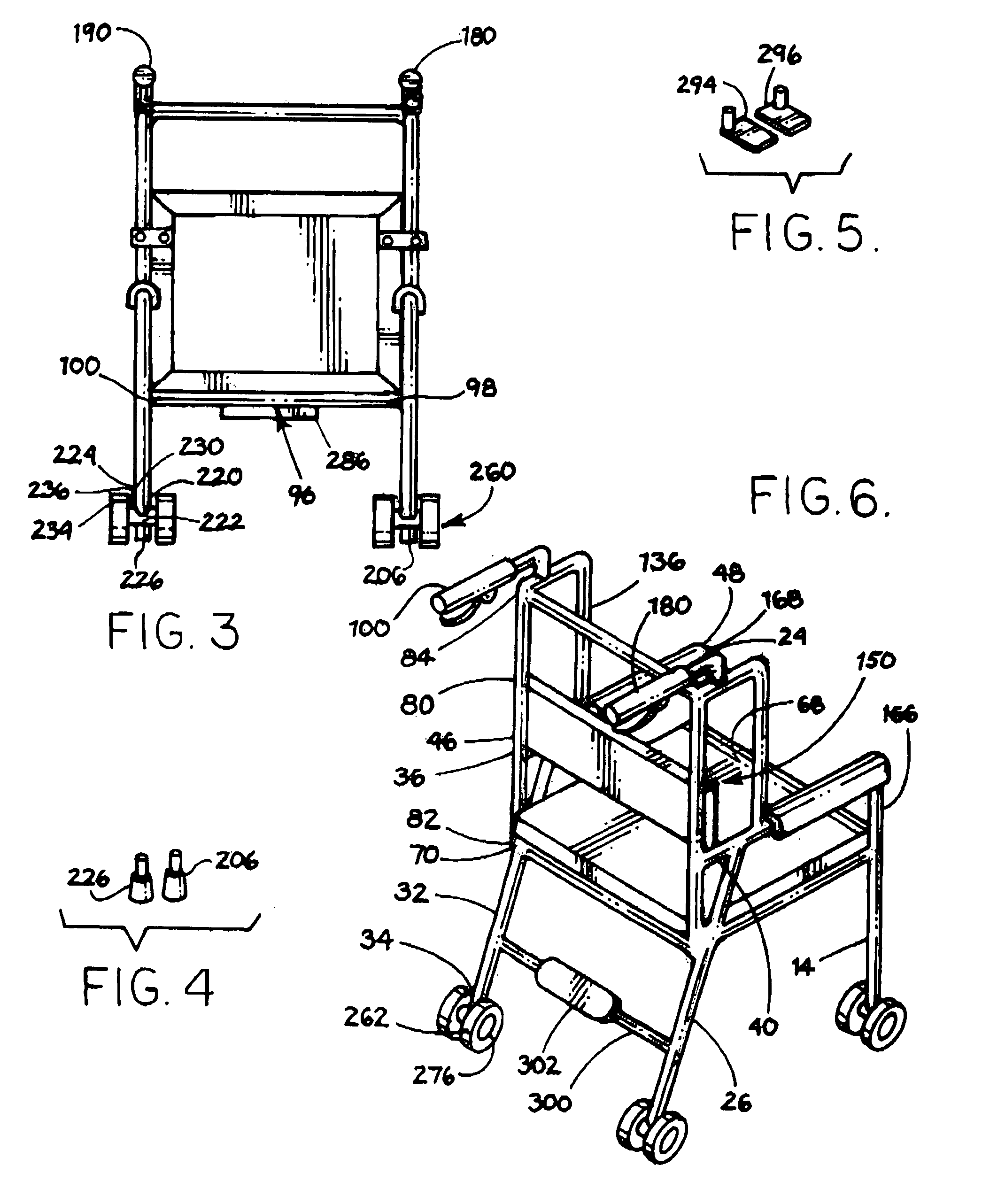 Combined wheelchair, walker, and sitting chair