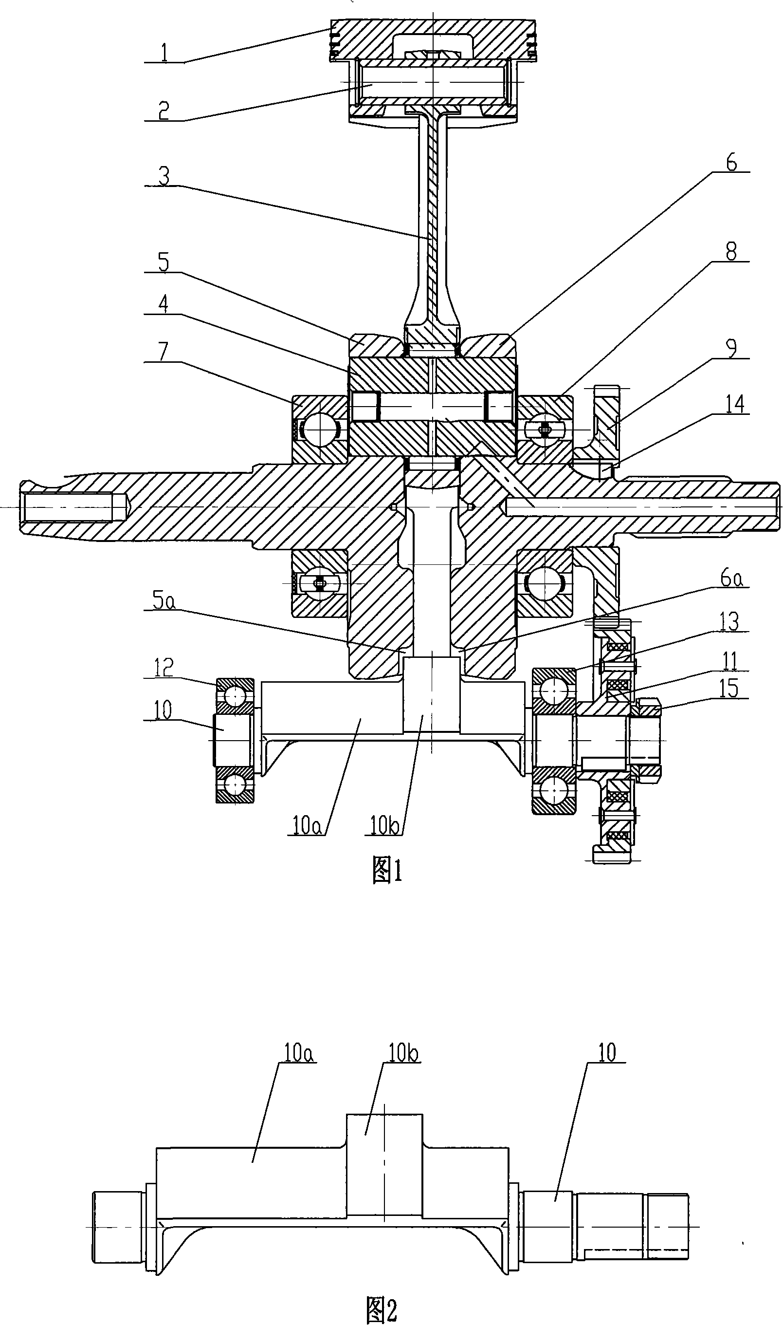 Motorcycle engine vibration damping device