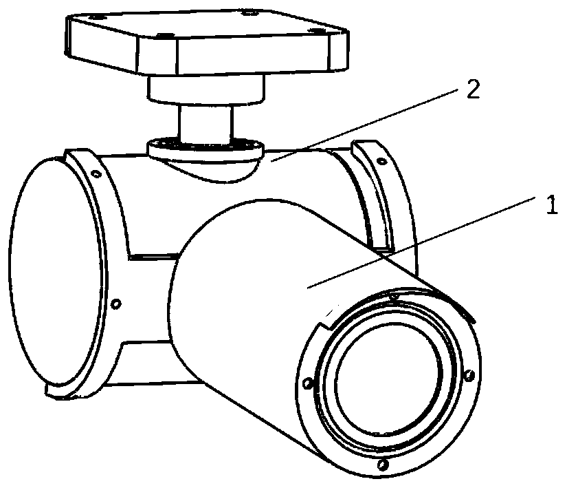 Holder camera shooting intelligent analysis teaching recording and playing all-in-one machine