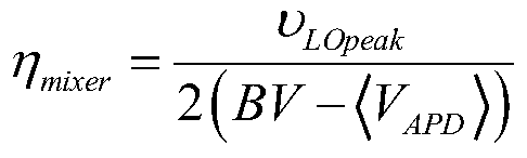 A device for improving the gain of continuous wave signal low-light detection amplifier circuit