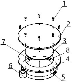 Complex environment test and calibration device, system and method for gas sensor