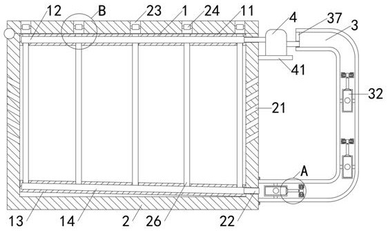 Cooling device and cooling method for engine room generator set