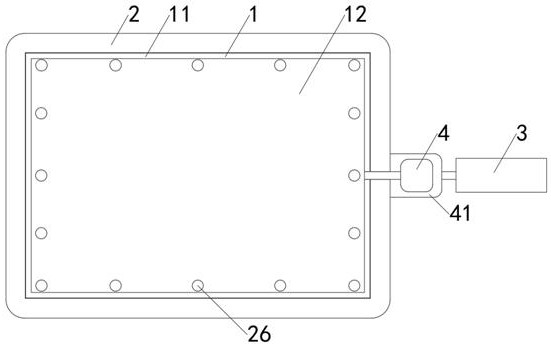 Cooling device and cooling method for engine room generator set