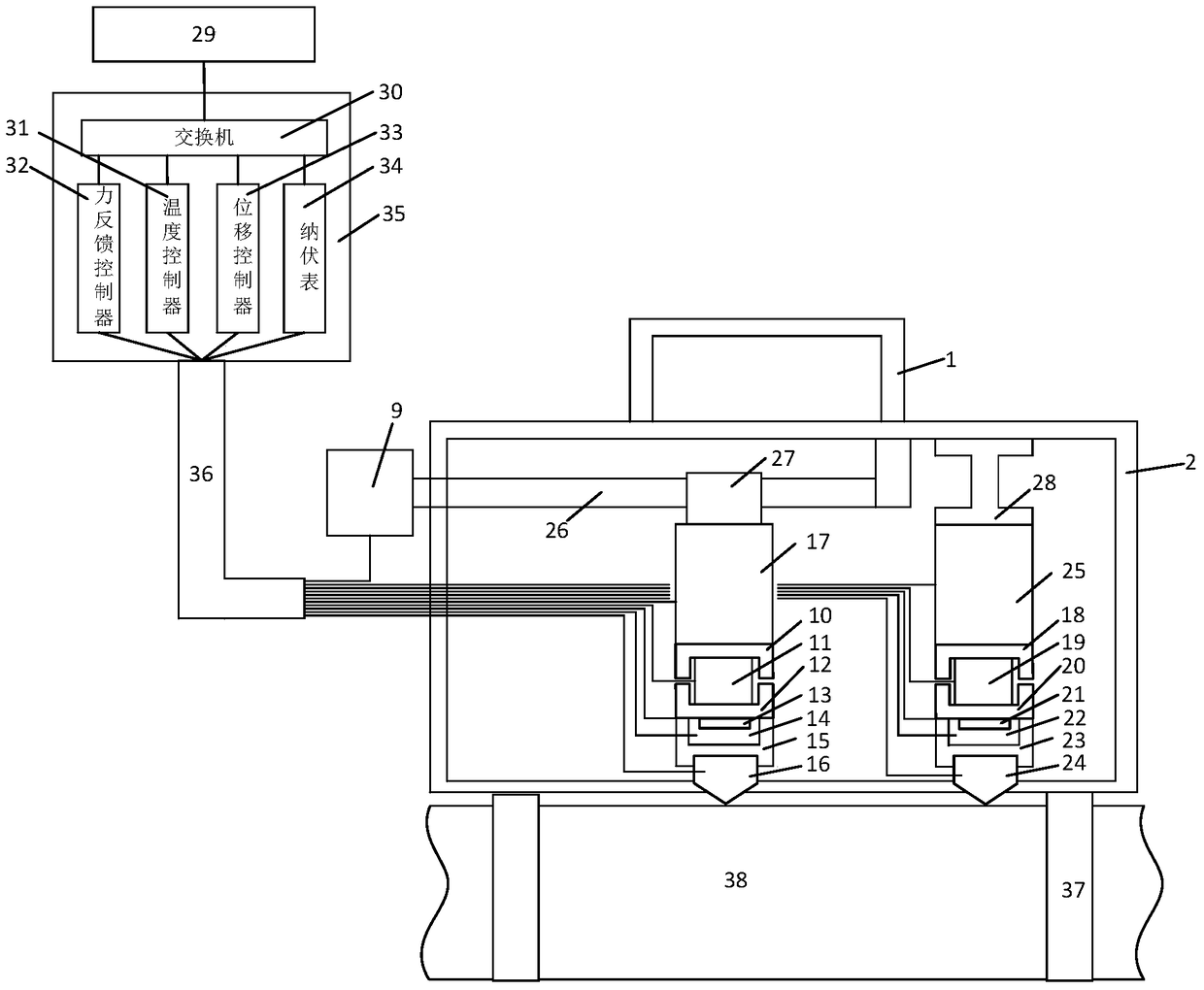 Metal thermoelectric potential detection instrument