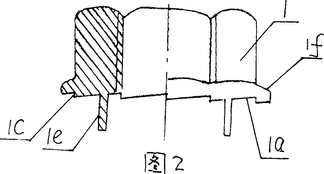 Assembly parts of nut washer