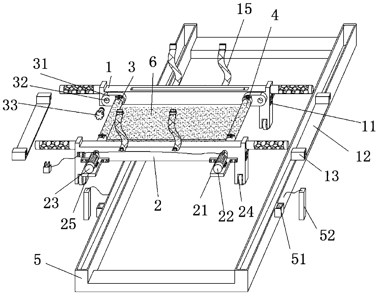 Electric detachable patient moving frame