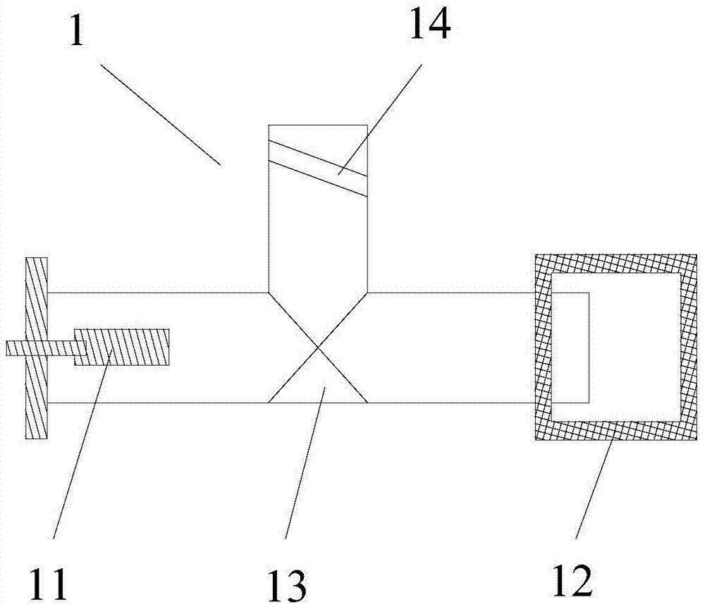 Combined well mouth testing device for polymer injection well and method thereof