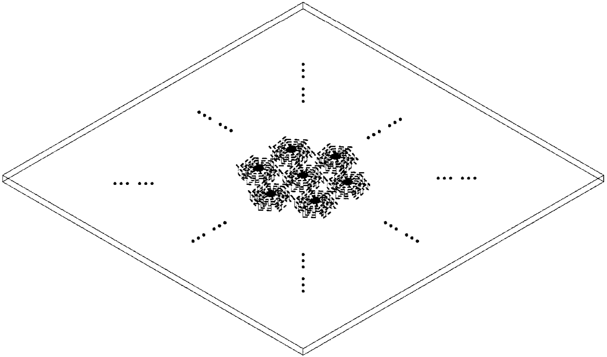 2.5D braided structure-based dual-band small-sized frequency selection surface