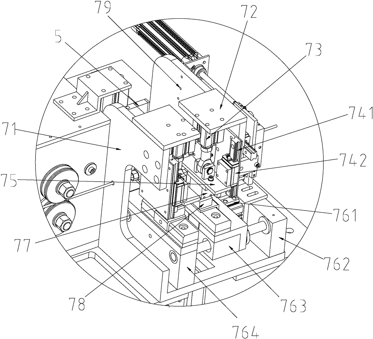 Full-automatic mattress spring frame manufacturing method and device