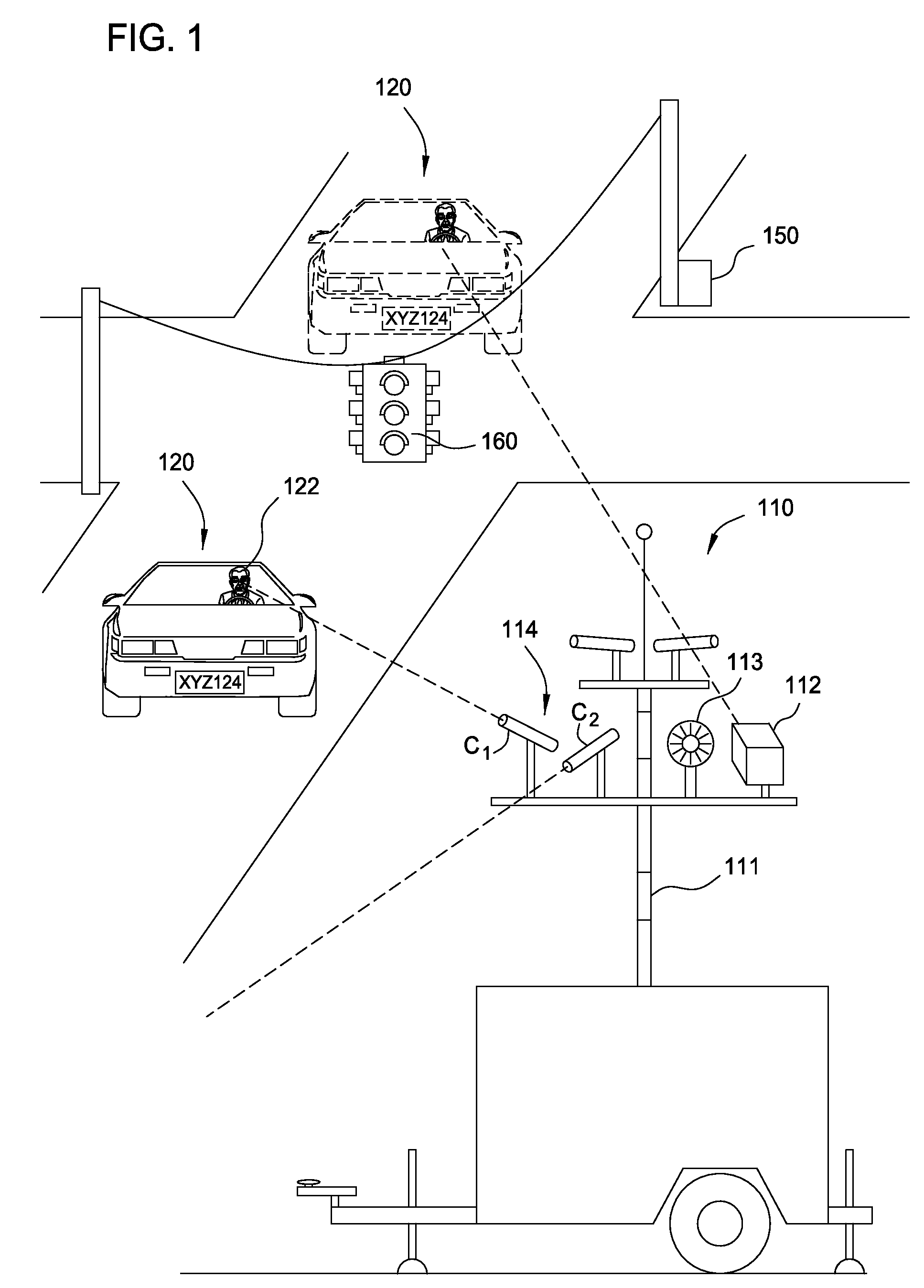 Portable traffic monitoring system and methods for use