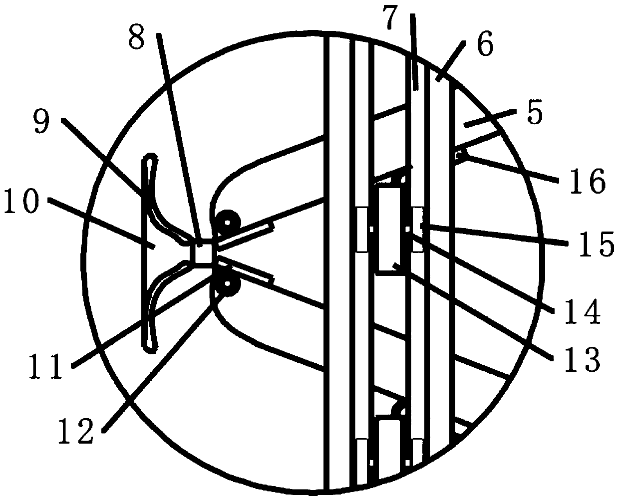 Lifting door convenient to mount