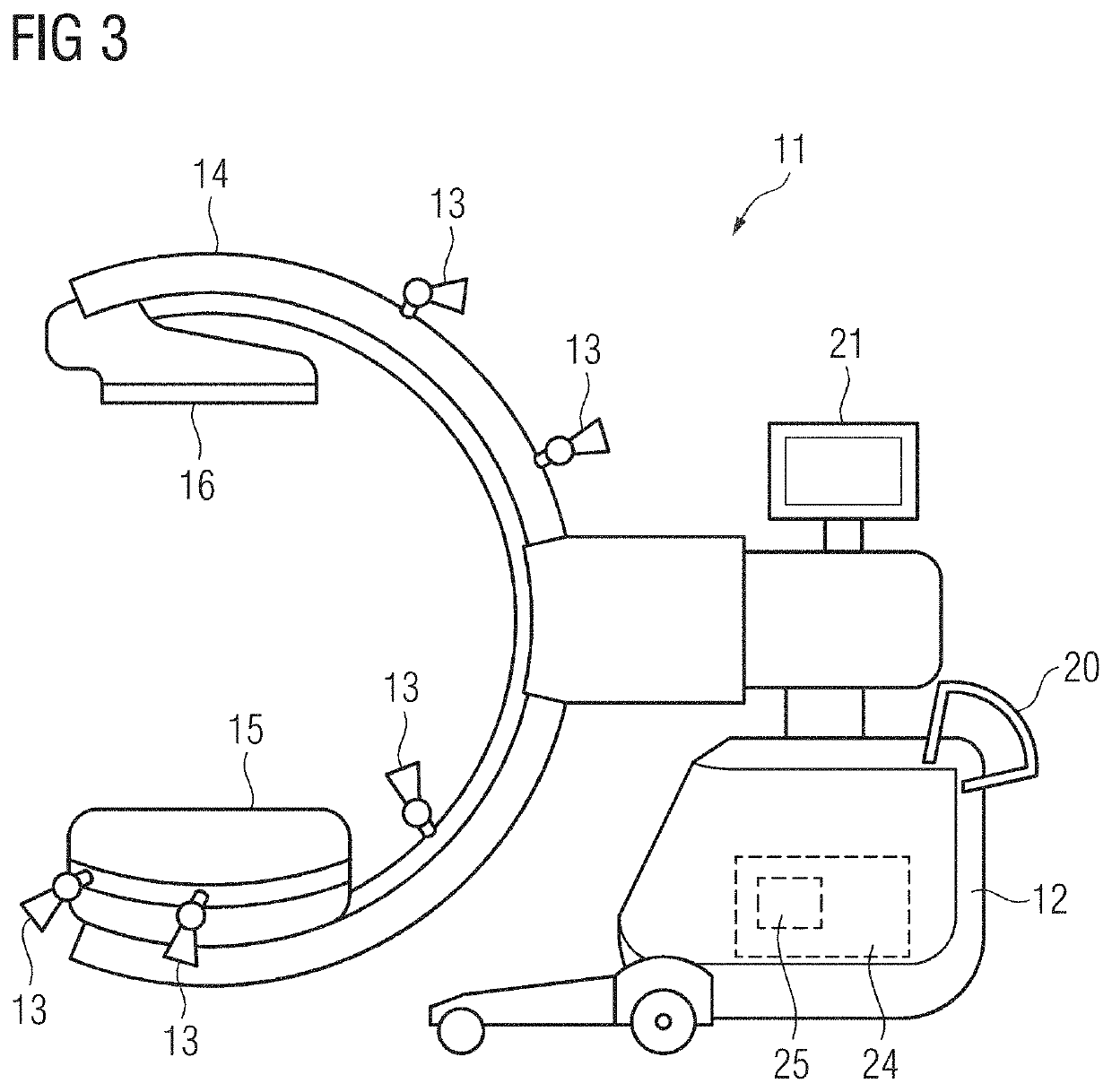 Mobile x-ray device and method for operating a mobile x-ray device