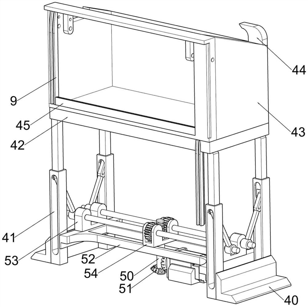 An ashes storage rack for ancestral halls with dustproof function