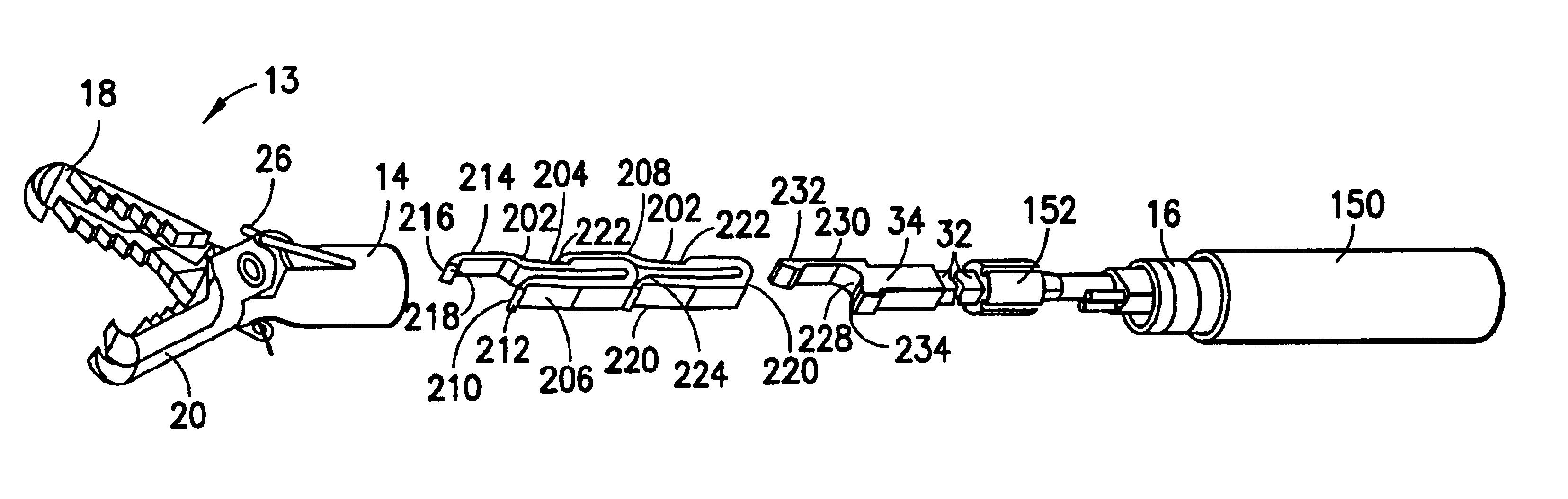 Surgical clip applier having jaws adapted to guide and deform a clip