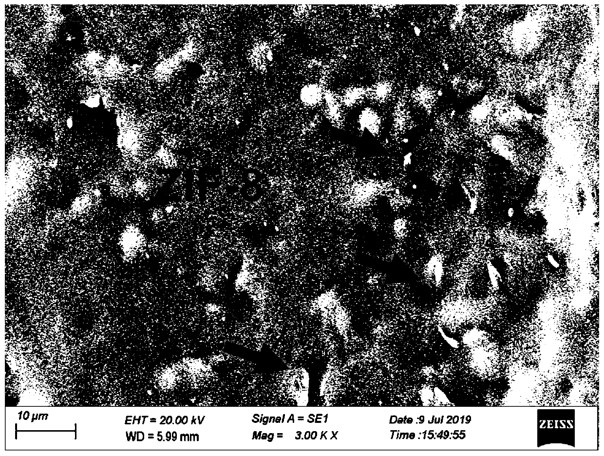 Poly-L-lactic acid (PLLA)/ZIF-8 composite bone scaffold and preparation method thereof