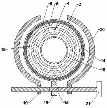 Domestic drinking water quality detection equipment mounted on household pipeline