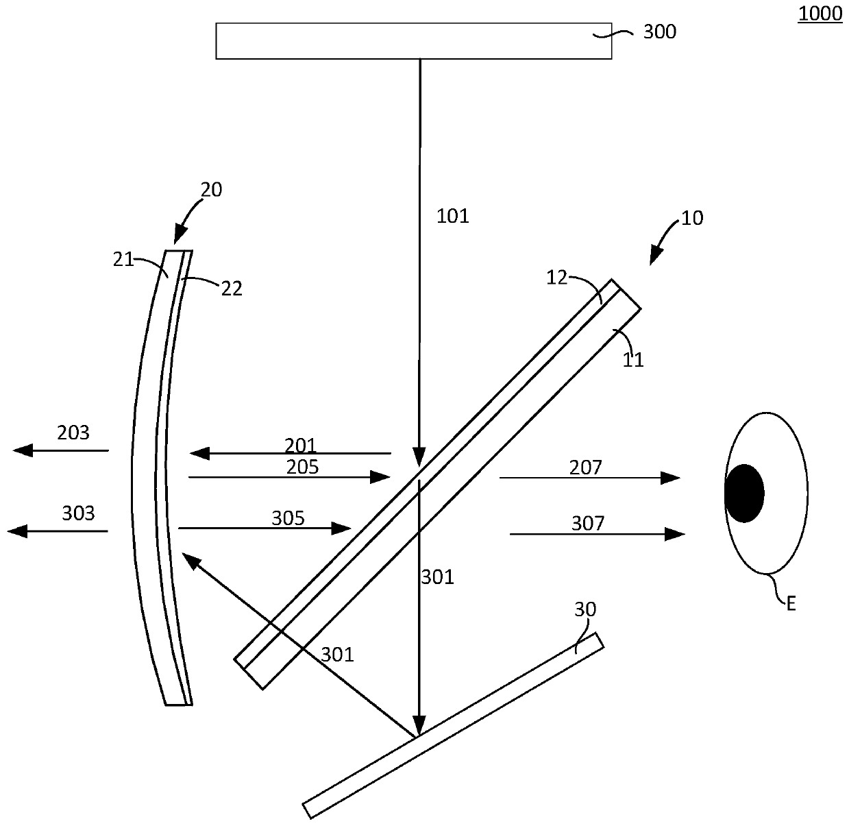 Optical path and AR glasses