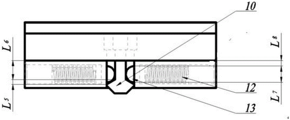 A quick positioning and unloading device for optical cable mechanical performance test