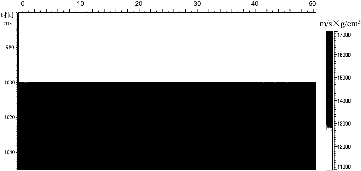 Carbonate rock weathering crust karst reservoir thickness earthquake prediction method and device