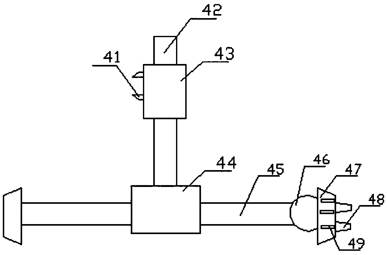 A fur embossing device capable of automatic discharge