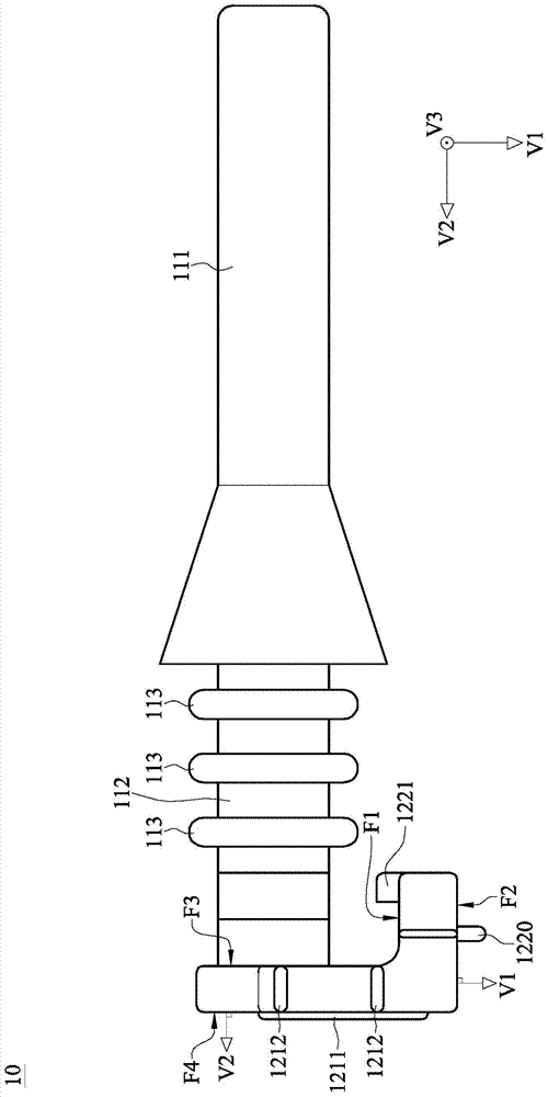 Fastener and its fan structure