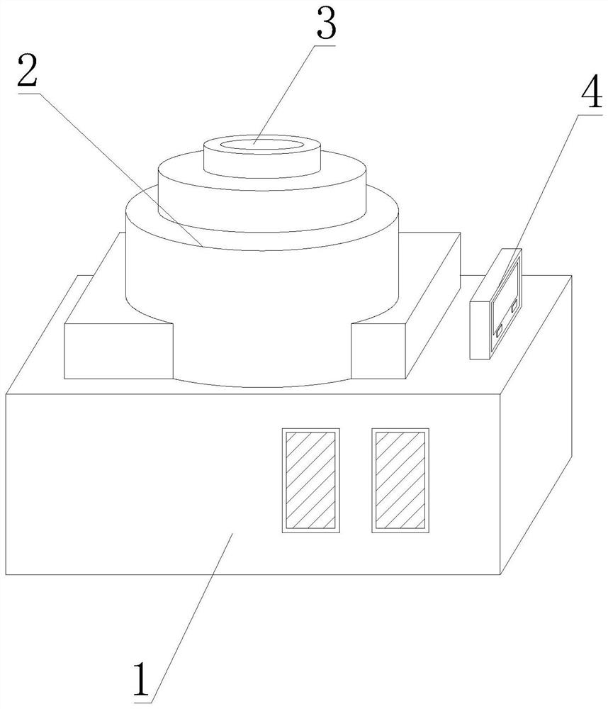 Asphalt storage tank energy-saving heating device for waterproof coiled material