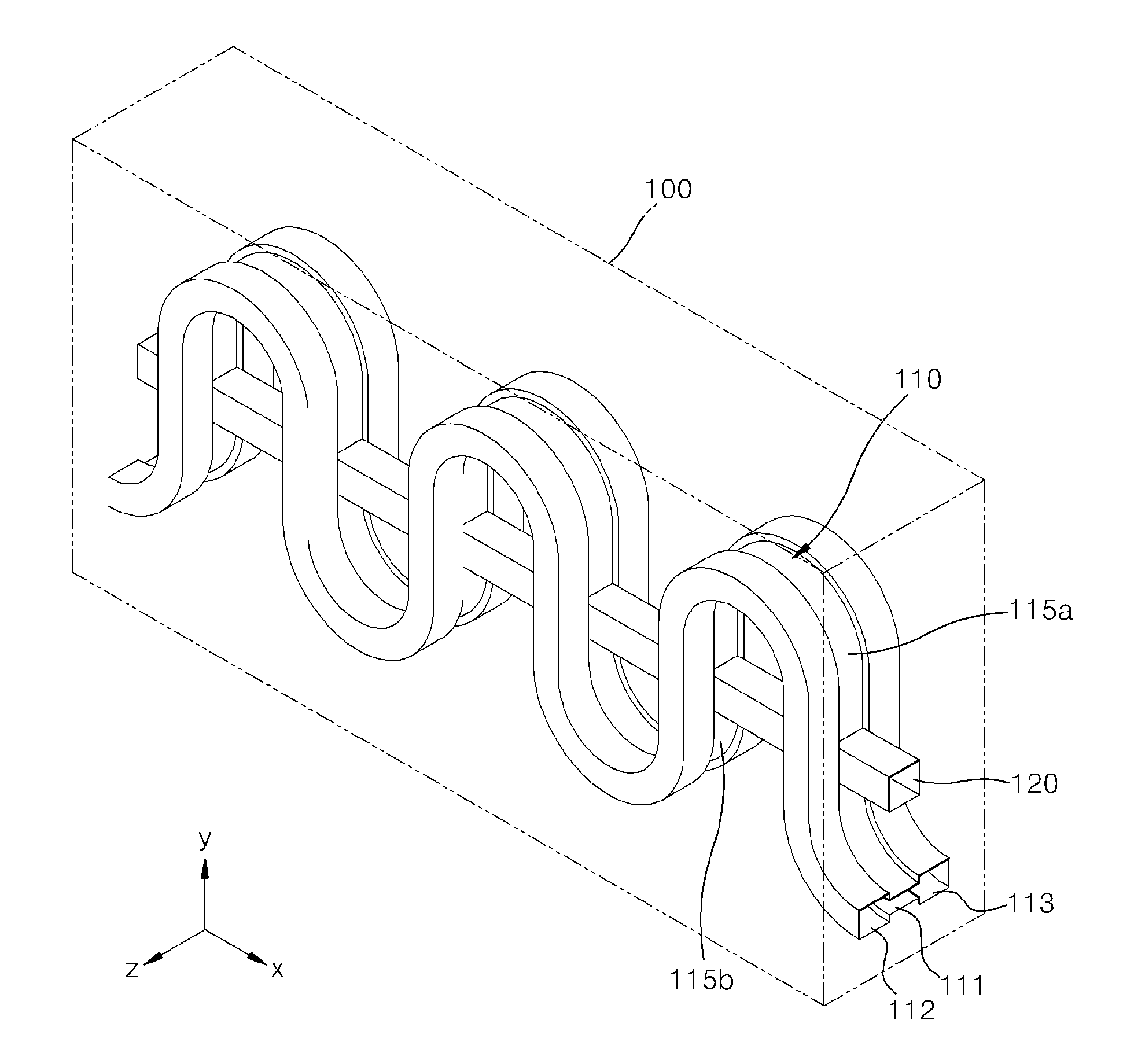 Terahertz interaction circuit having ridged structure