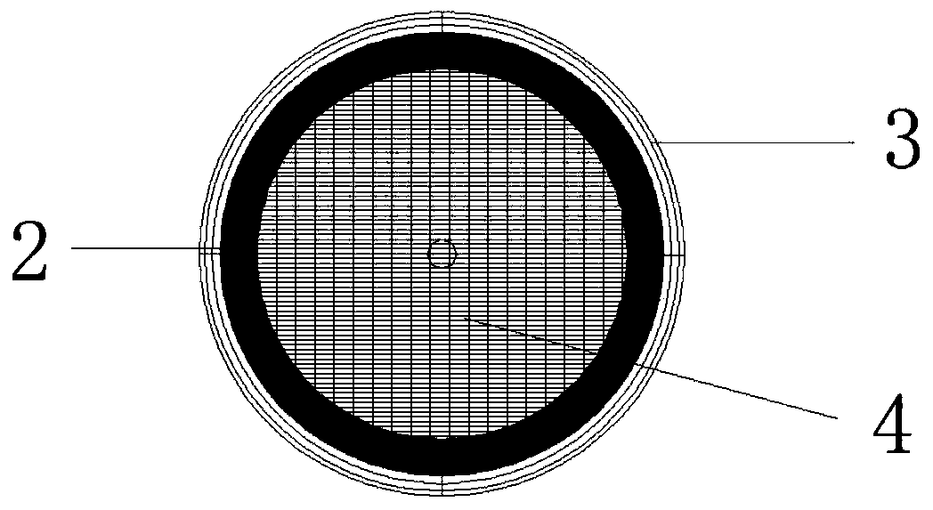 Rain collecting device applicable to urban green belts