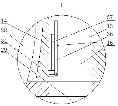 A sewage ozone catalytic oxidation treatment device