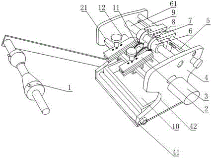 Pin cut-off machine capable of improving machining efficiency easily