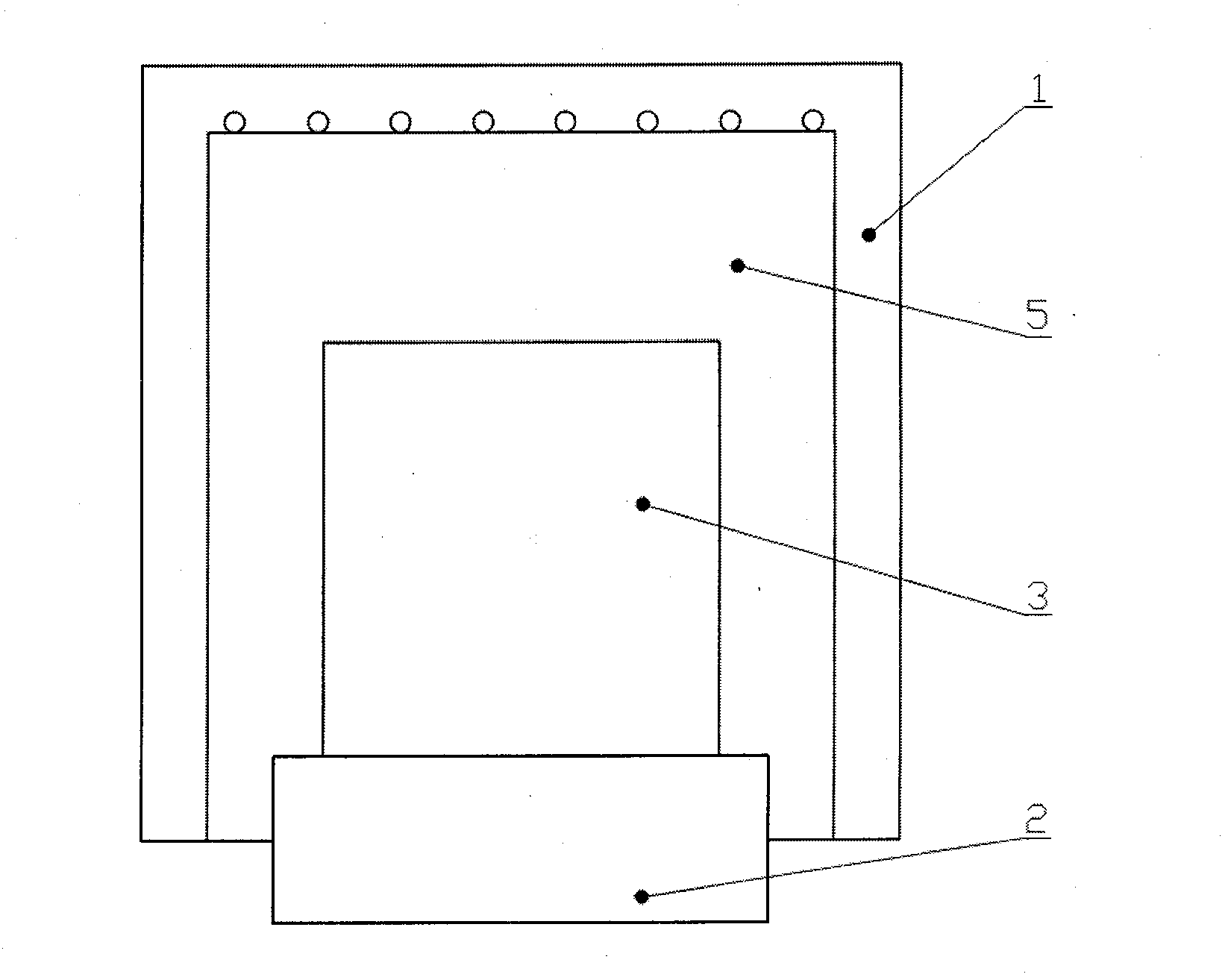 Rolling bar type drying device