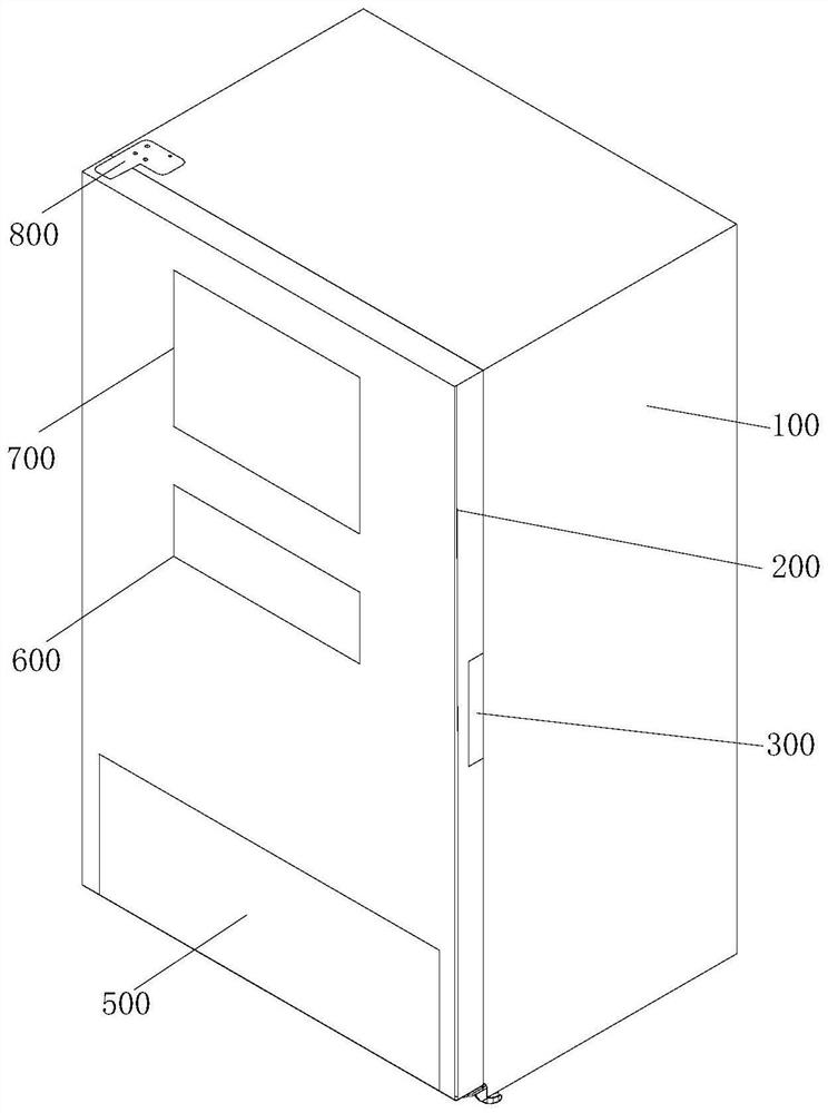 A household care device for folding clothes