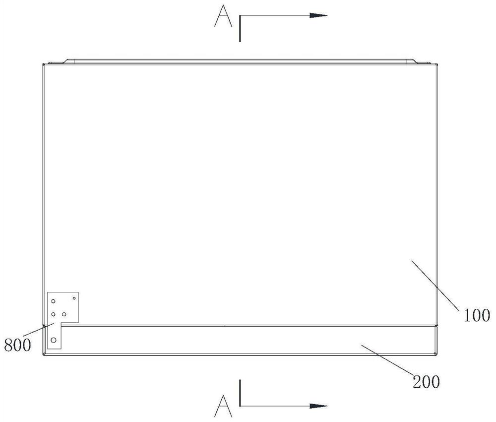 A household care device for folding clothes