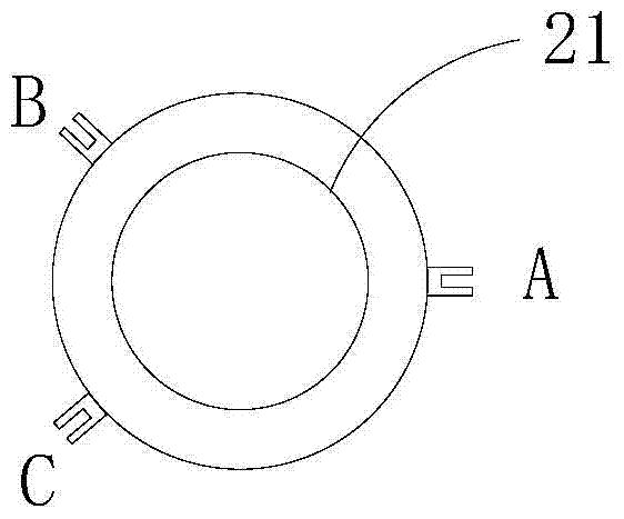 Disassembly method of offshore platform propeller