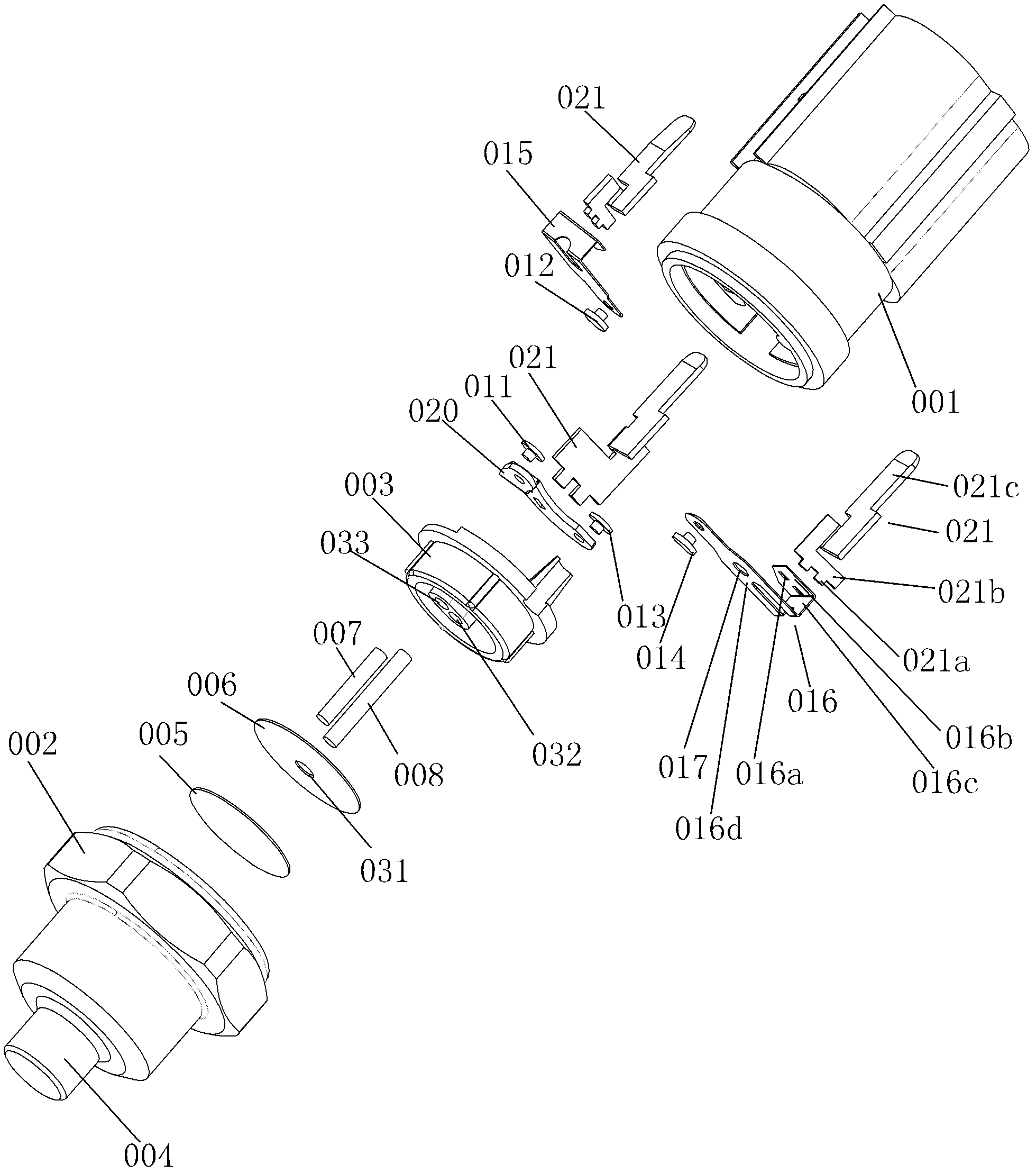 Three-speed temperature controlled power switch