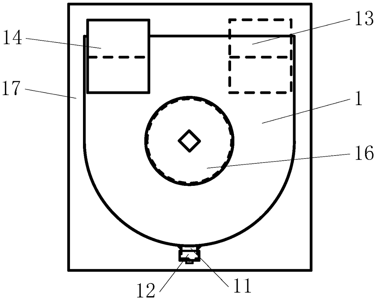 a shielding box