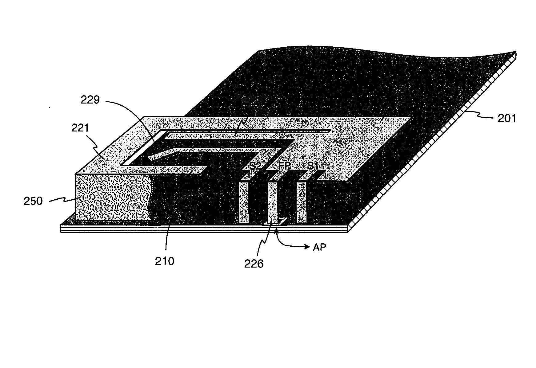 Internal multiband antenna