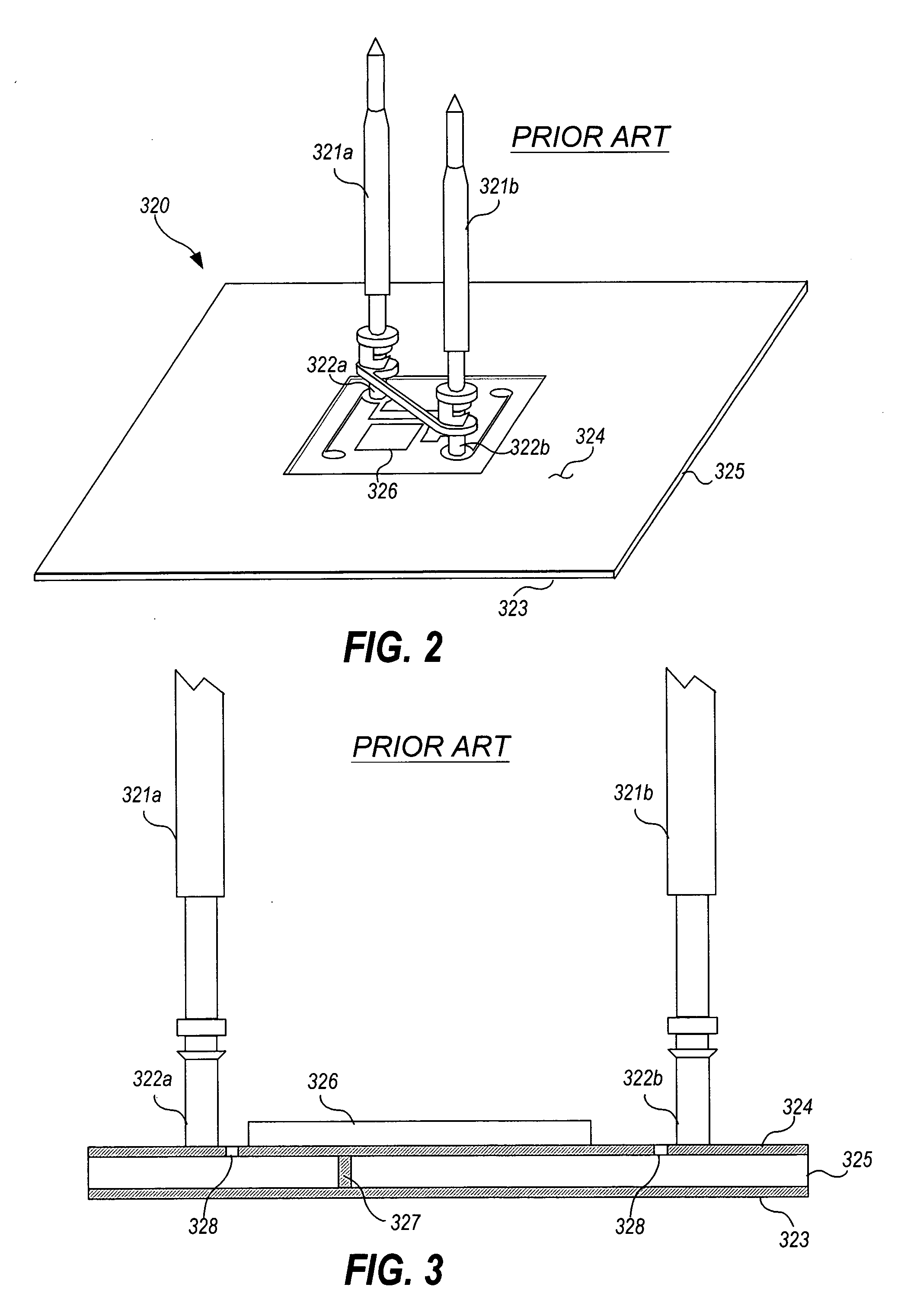 Capacitive probe assembly with flex circuit