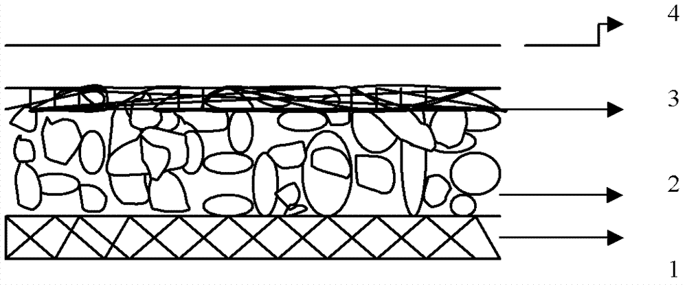 Black rutile patterned PVC (polyvinyl chloride) sheet floor and manufacturing method thereof