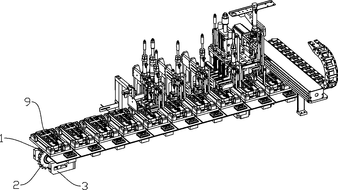 Linear tester for testing plug-in boards