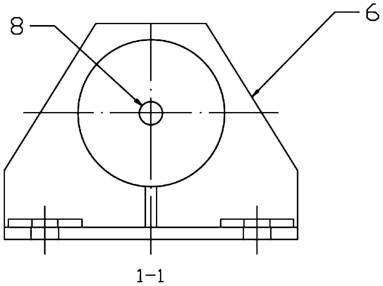 220kV framework structure suitable for large slope site